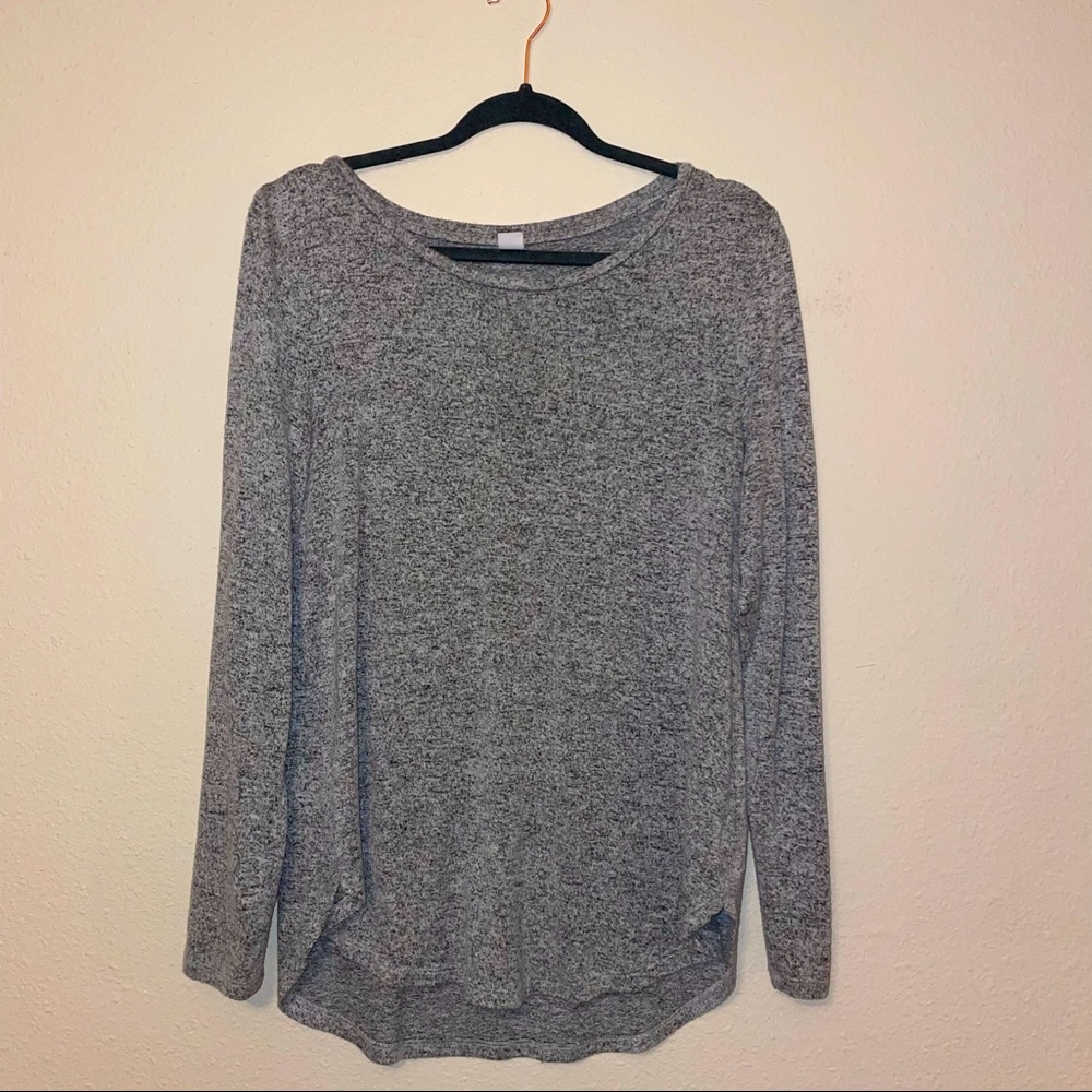 Old navy crew neck grey long sleeve